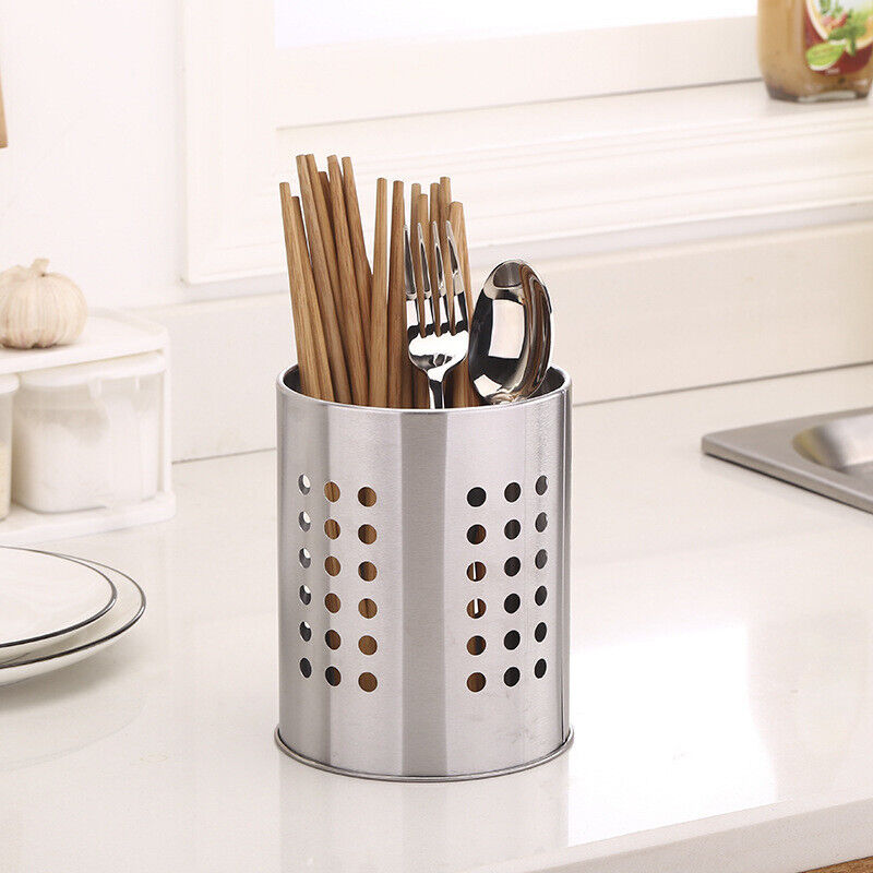 Kitcheniva Stainless Steel Utensil Holder Organizer