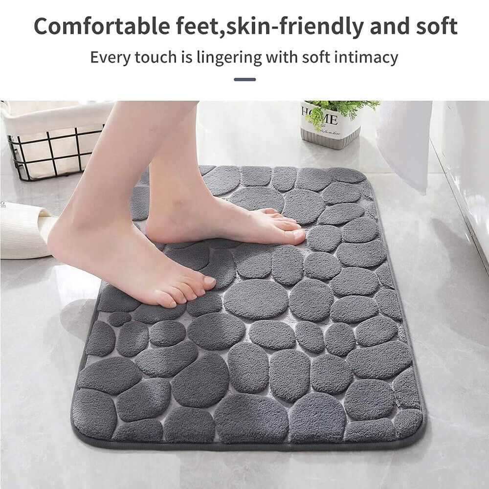 Kitcheniva Non-Slip Super Absorbent Memory Foam Bath Mat