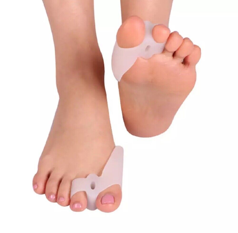 Kitcheniva 1 Pair Silicone Gel Bunion Toe Corrector