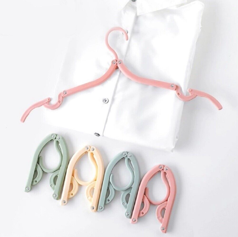 Kitcheniva 4-PCS Travel Hangers Folding