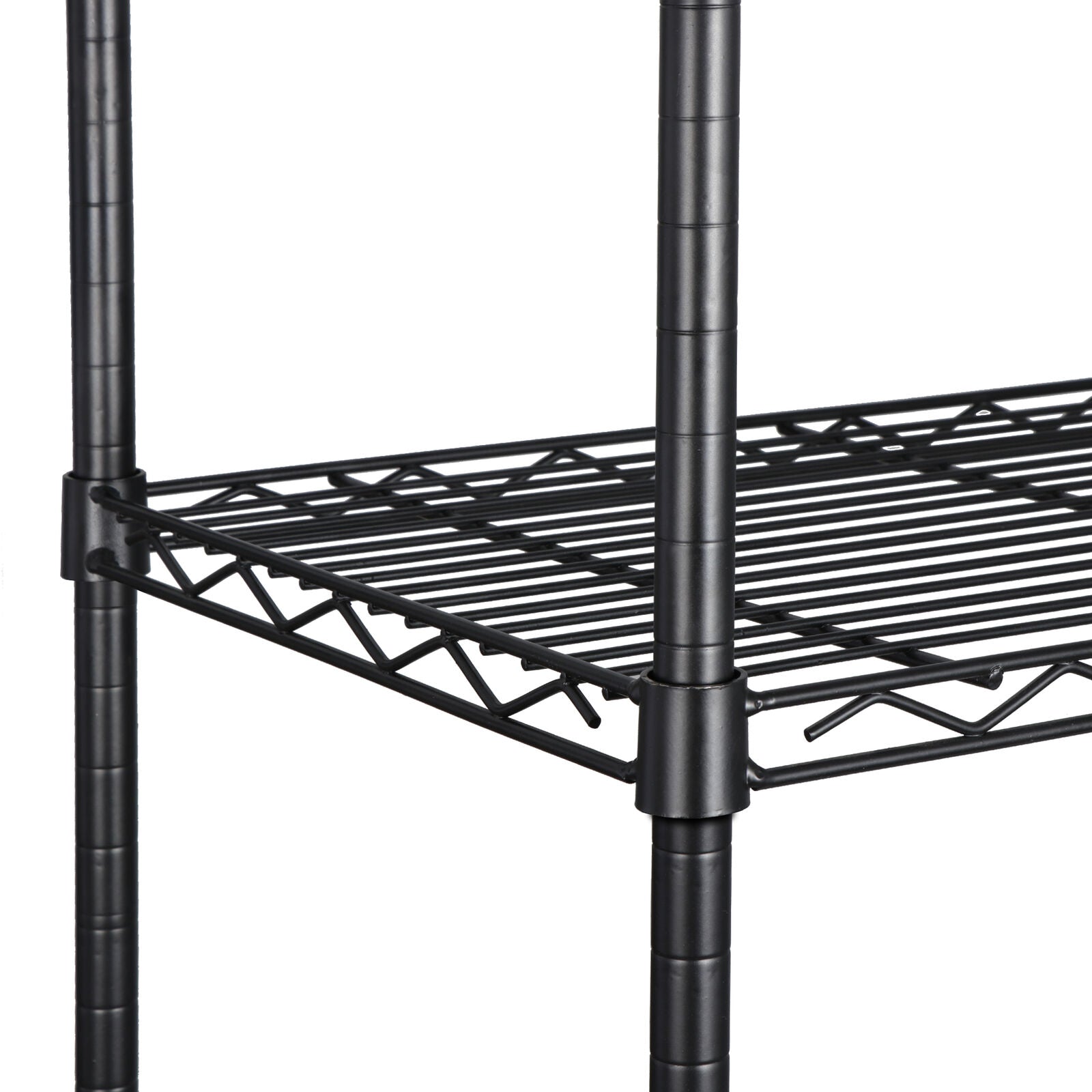 Kitcheniva 4-Tier Steel Organizer Wire Rack Heavy Duty Storage Shelving Unit