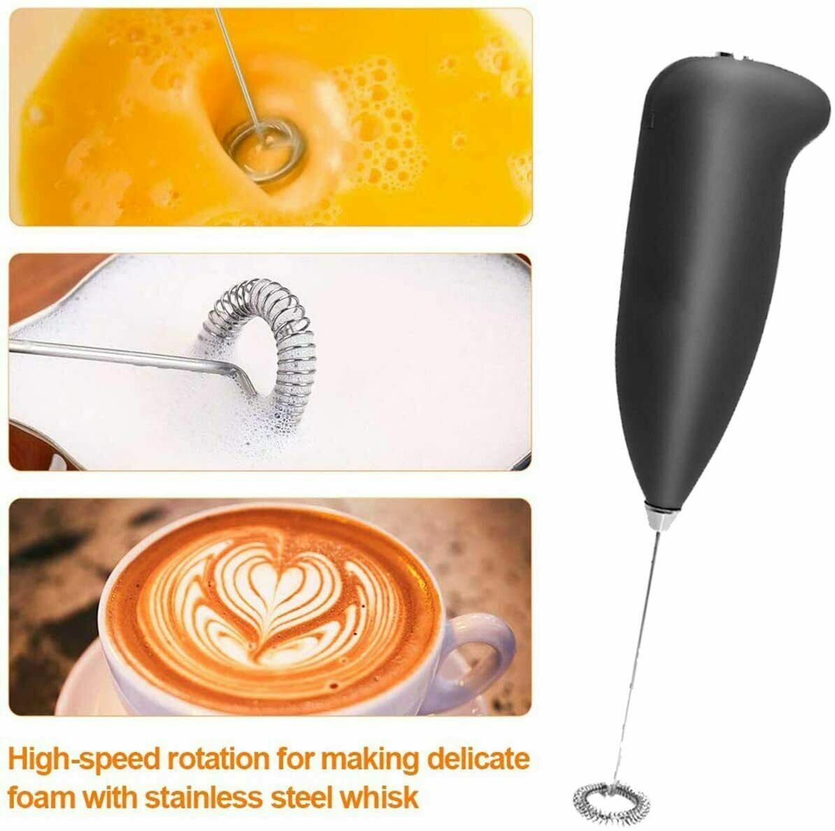 Kitcheniva Handheld Electric Blender Milk Frother Whisk Foam Maker