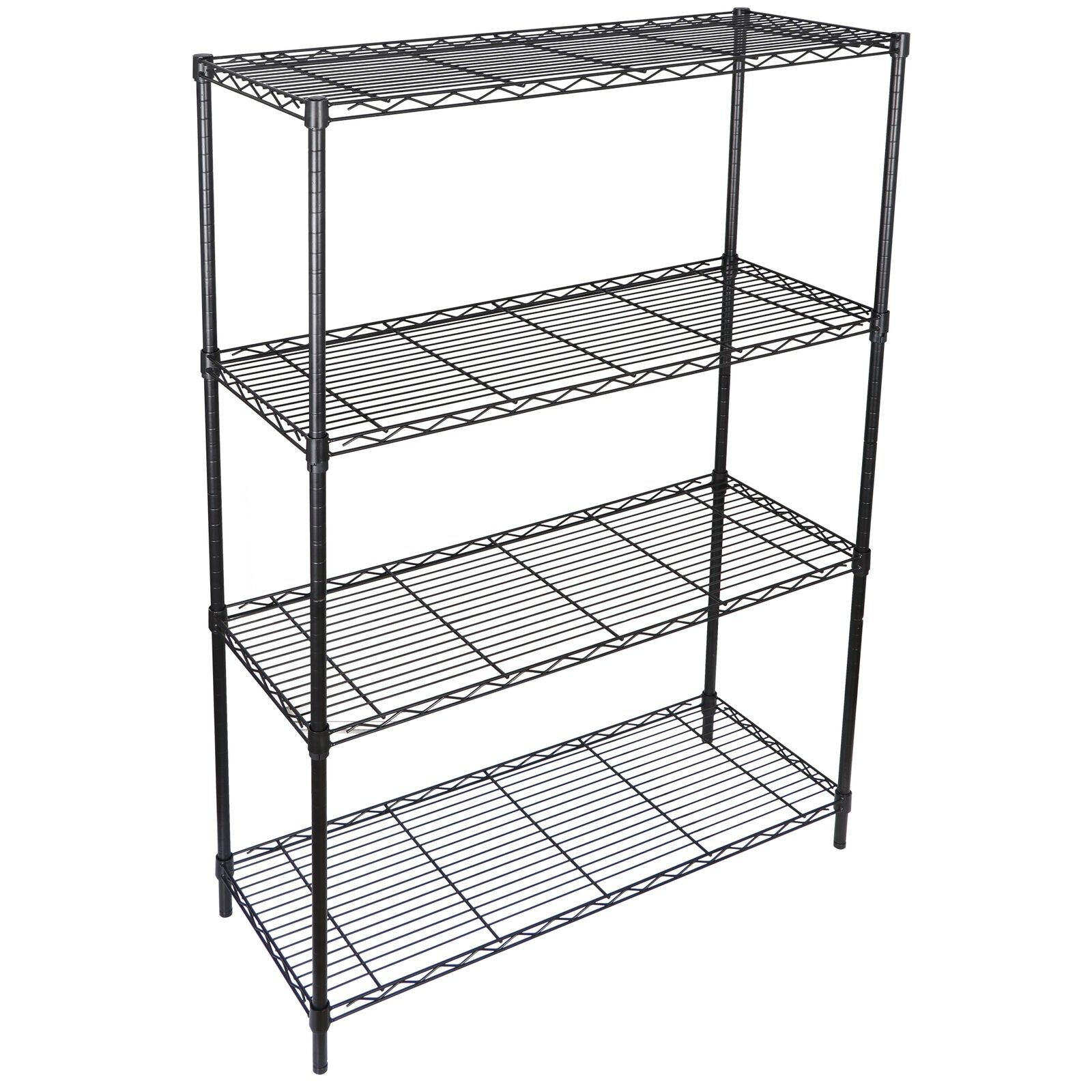 Kitcheniva 4-Tier Steel Organizer Wire Rack Heavy Duty Storage Shelving Unit