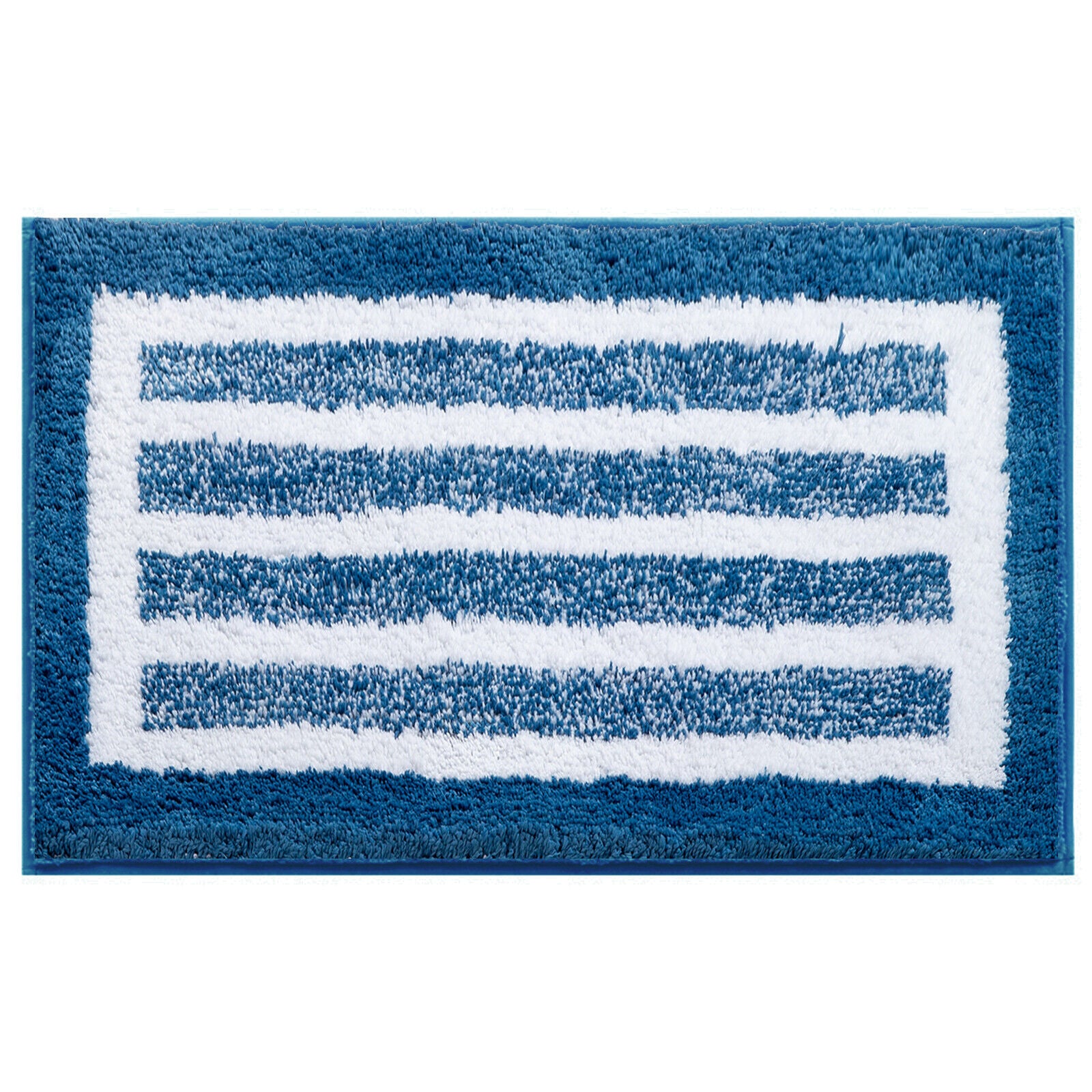 Kitcheniva Microfiber Absorbent Shaggy Bathroom Mat, 19.6