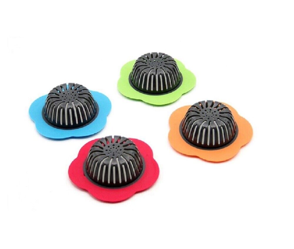 Kitcheniva Plastic Sink Drain Strainer, Set of 4