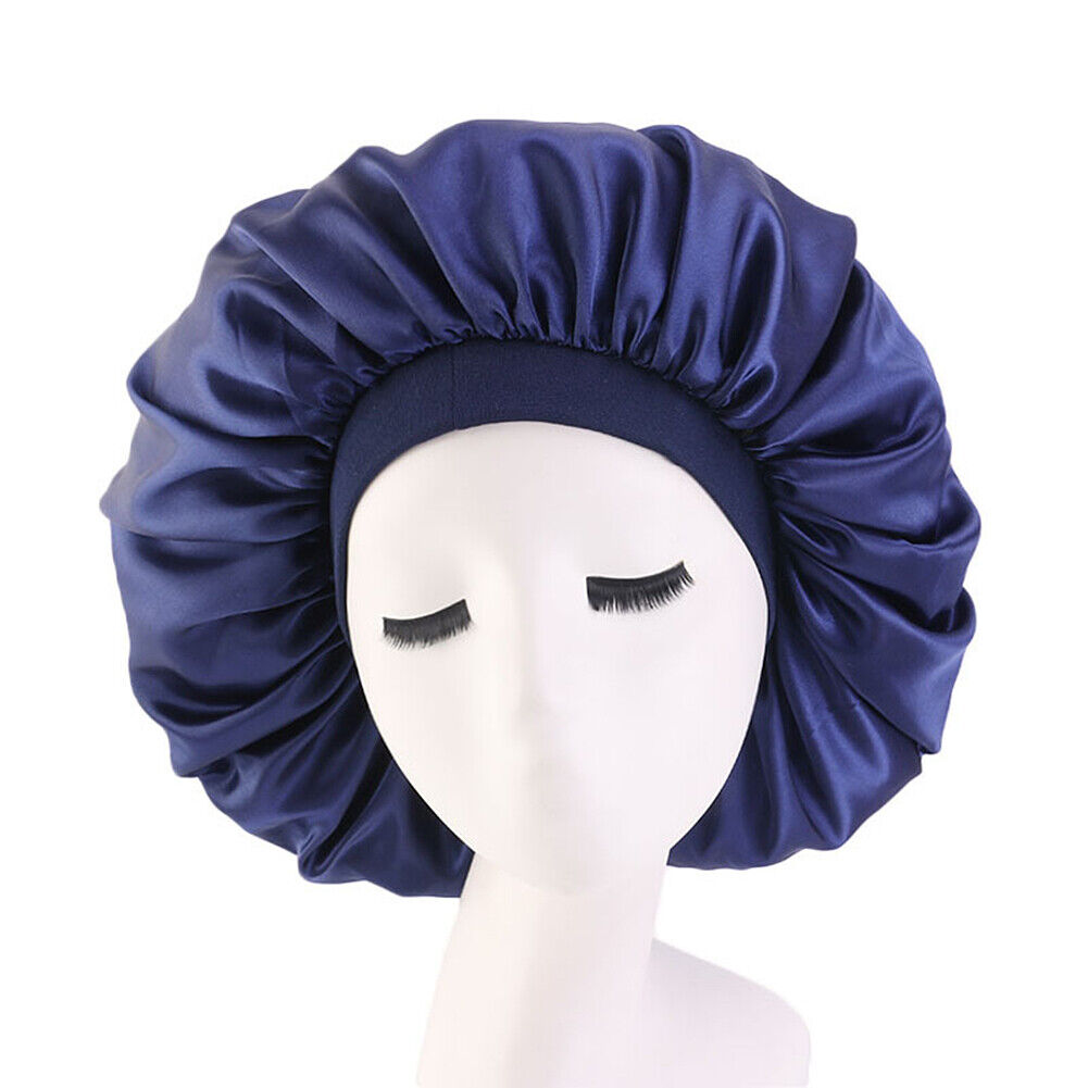 Kitcheniva Extra Large Long Hair Care Satin Bonnet Cap