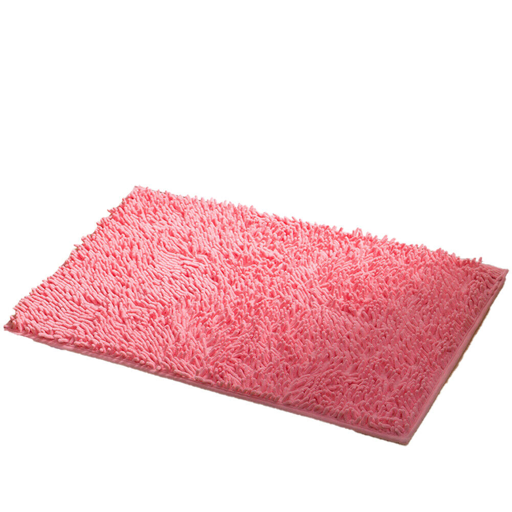 Kitcheniva Luxury Chenille Absorbent Soft Shaggy Non-Slip Bath Rug