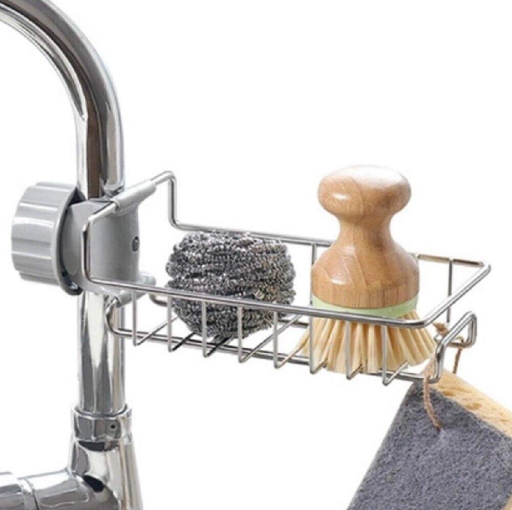 Tika Drain Rack Storage Holder Shelf-Kitchen Sink