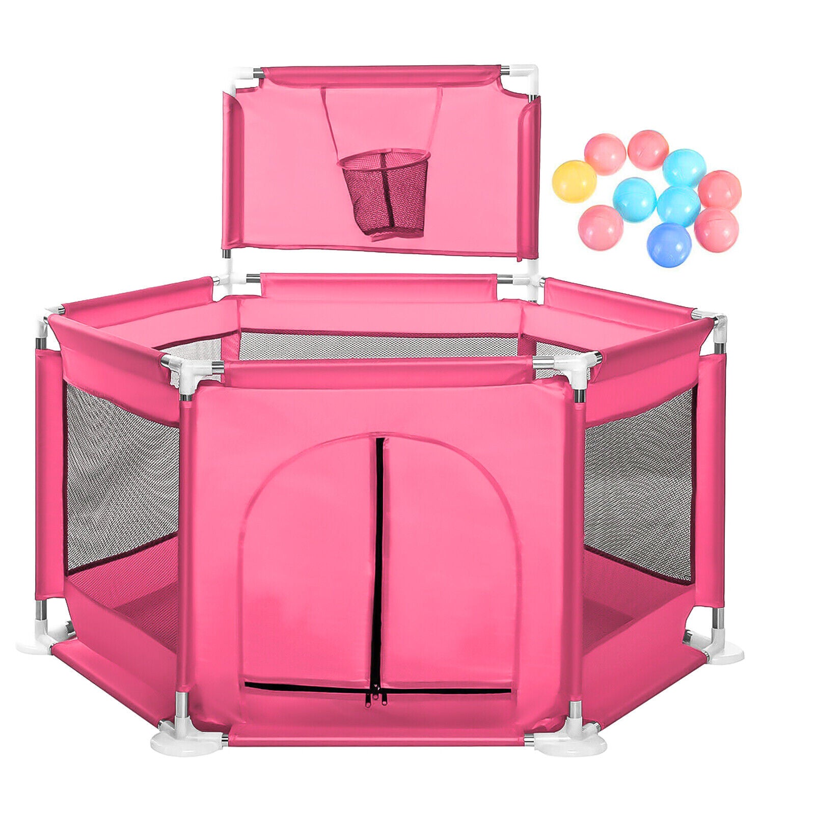 Kitcheniva Foldable Baby Playpen Fence Kids Safety Activity Center