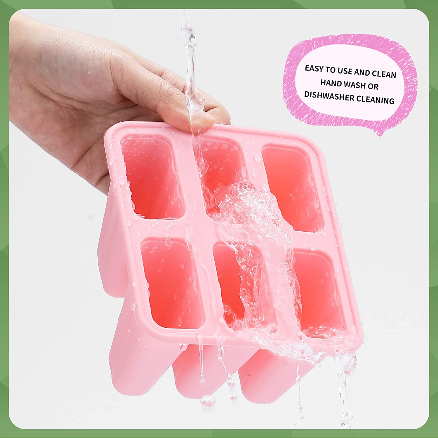 Kitcheniva Popsicle Maker Mold 12 Cell