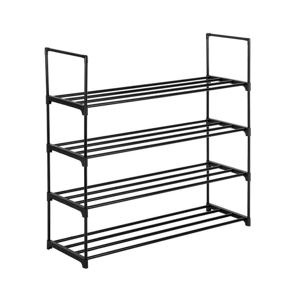 Kitcheniva Metal Shoe Racks Storage Organizer 4 Tiers