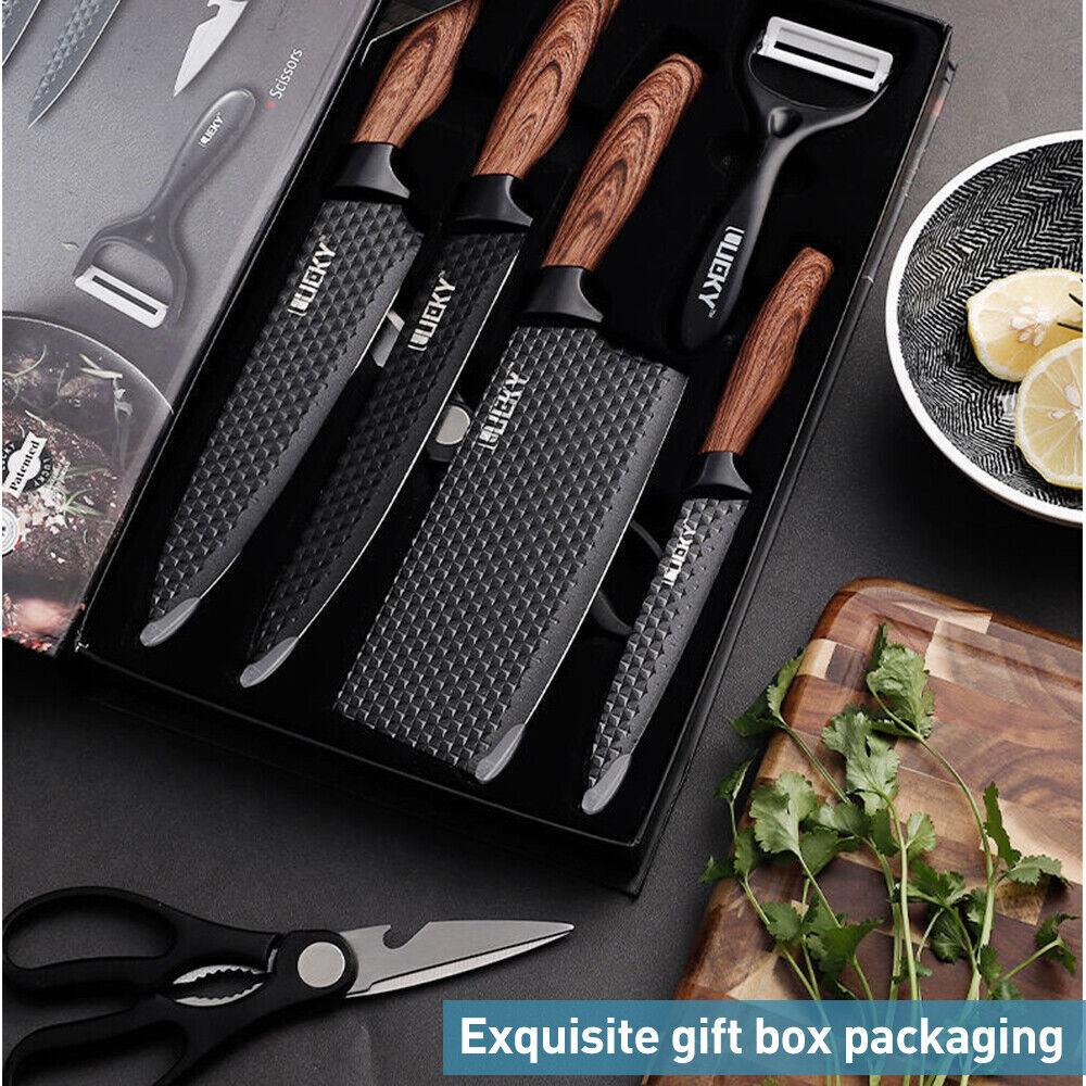 Kitcheniva Stainless Steel Non Stick Knife 6 Pcs Set