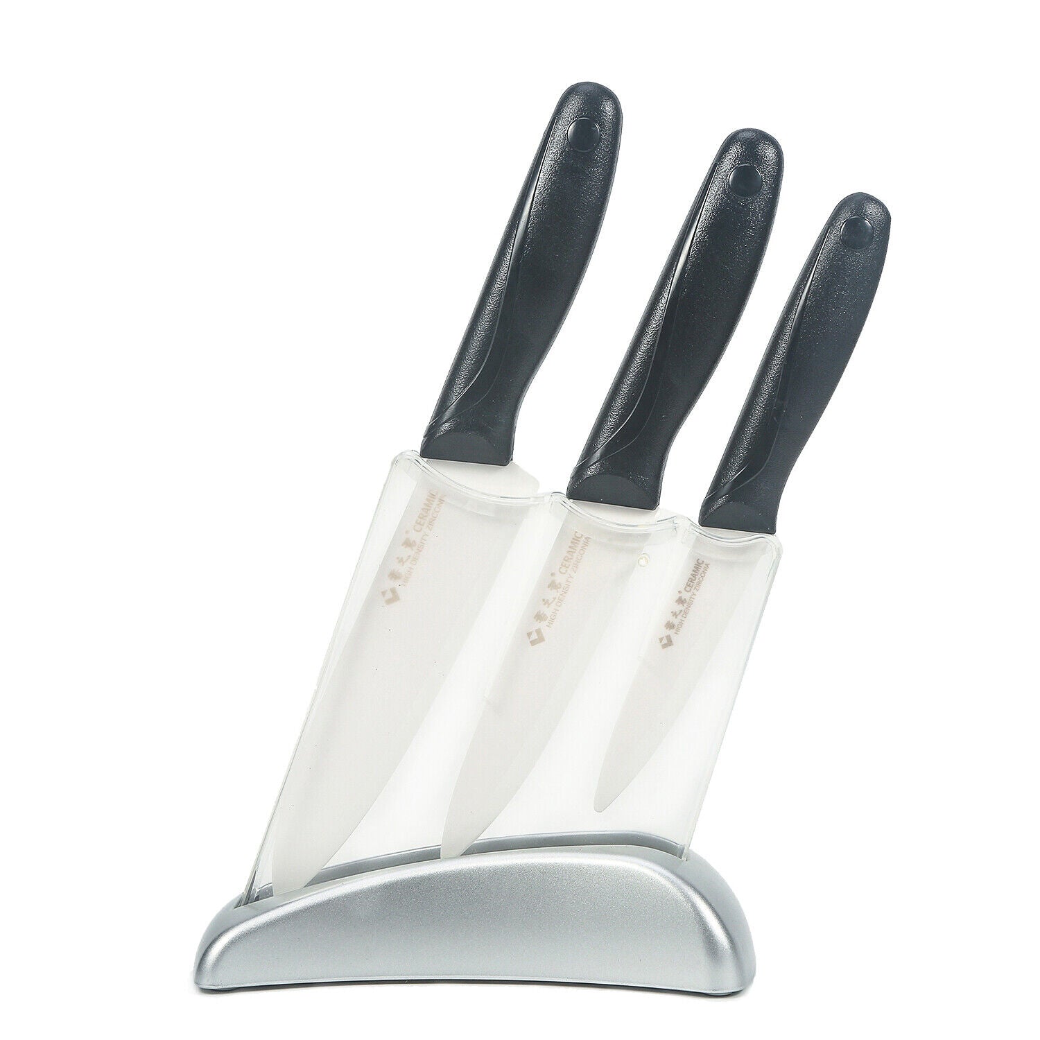 Kitcheniva 3-Times Ceramic Kitchen Knife Set