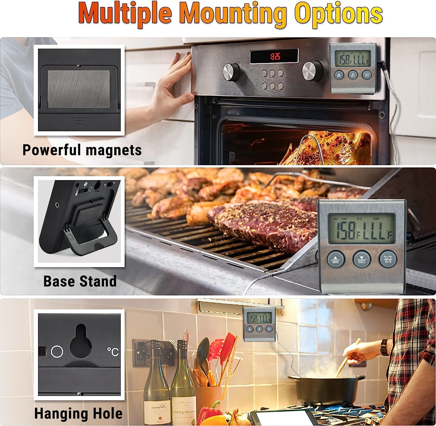 Kitcheniva Electronic Food Thermometer