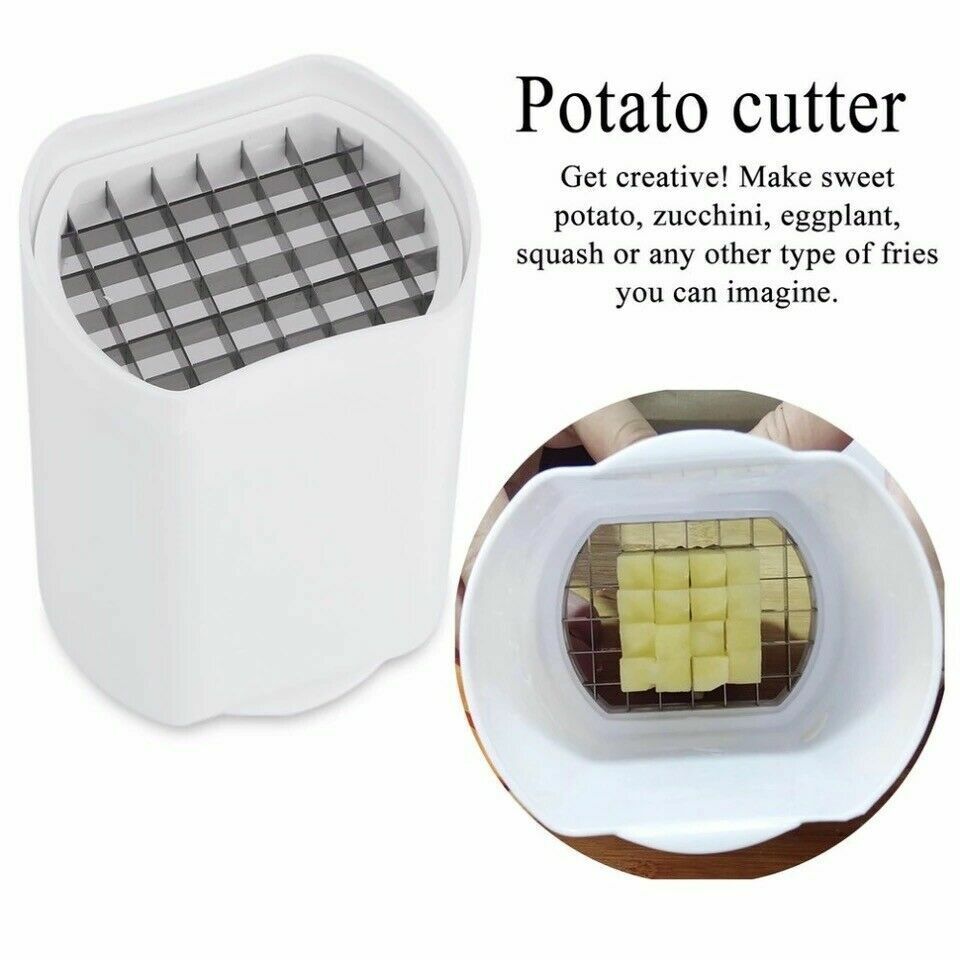 Kitcheniva Perfect Fries One Step French Fry Cutter Vegetable Fruit Slicer