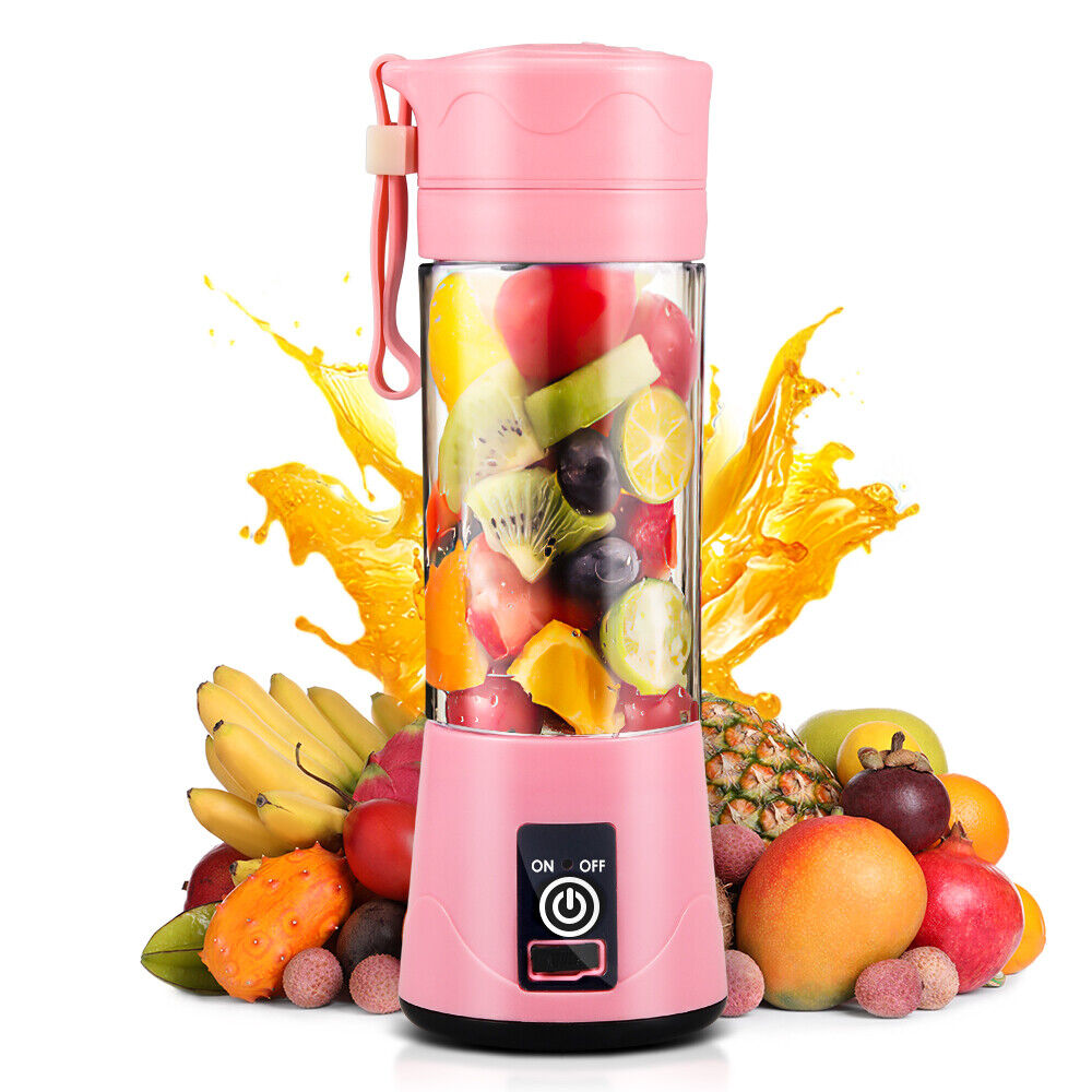 Kitcheniva 380ML Portable Personal Mini Juicer Cup USB