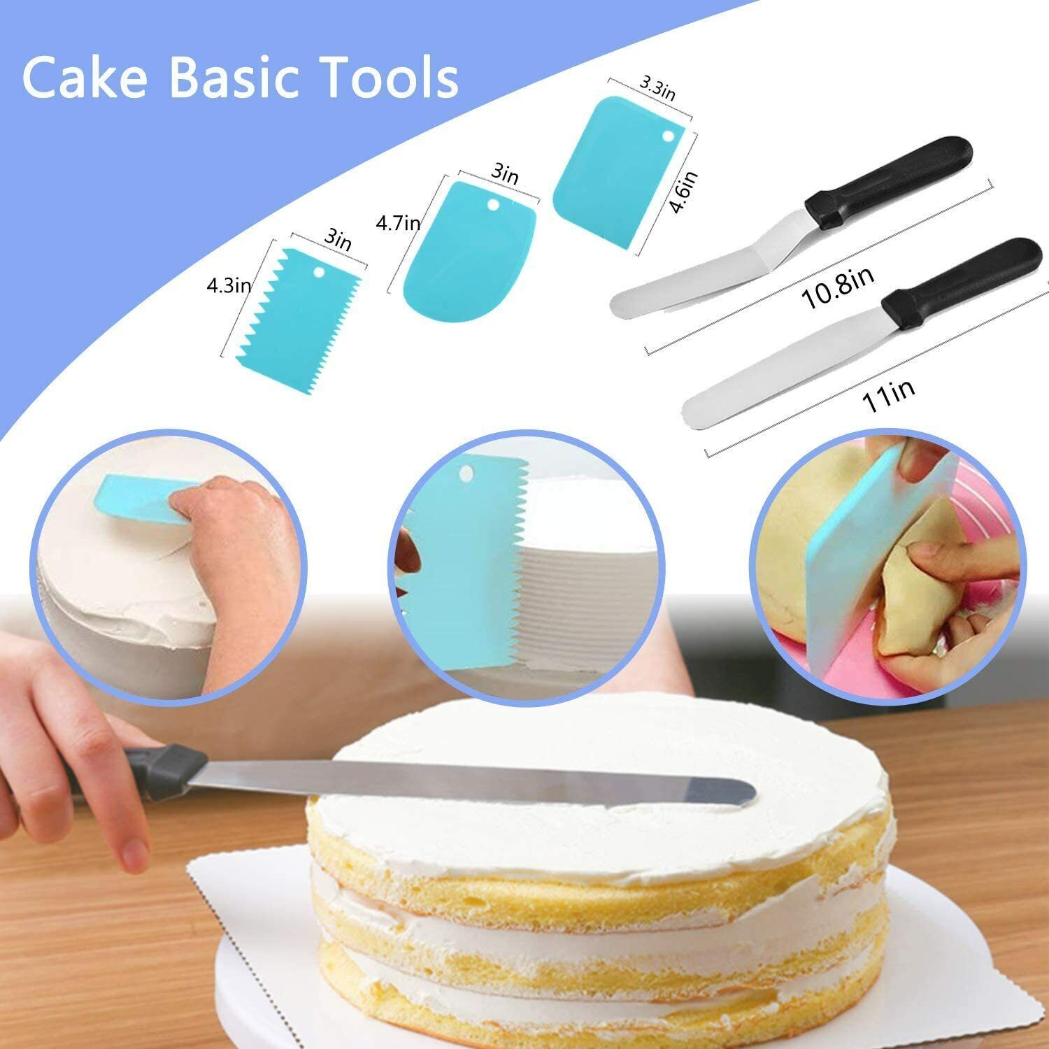 Kitcheniva Cake Decorating Supplies Kit 106-Pieces Set