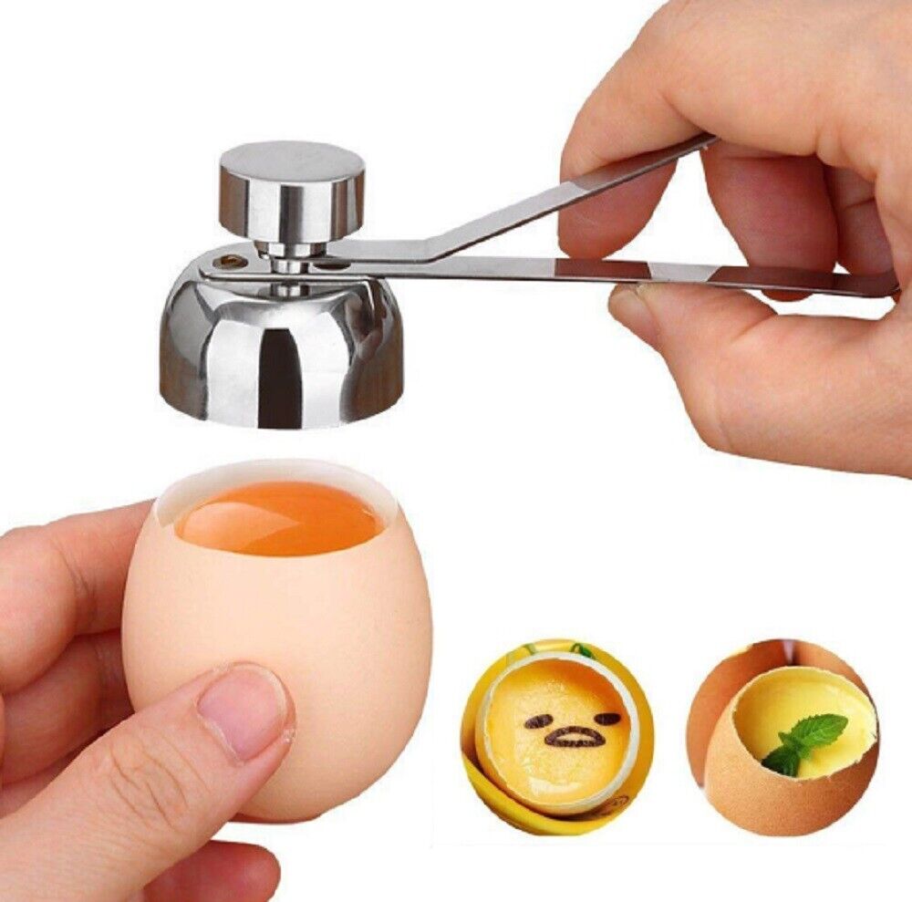 Kitcheniva Egg Shell Opener Topper Cutter