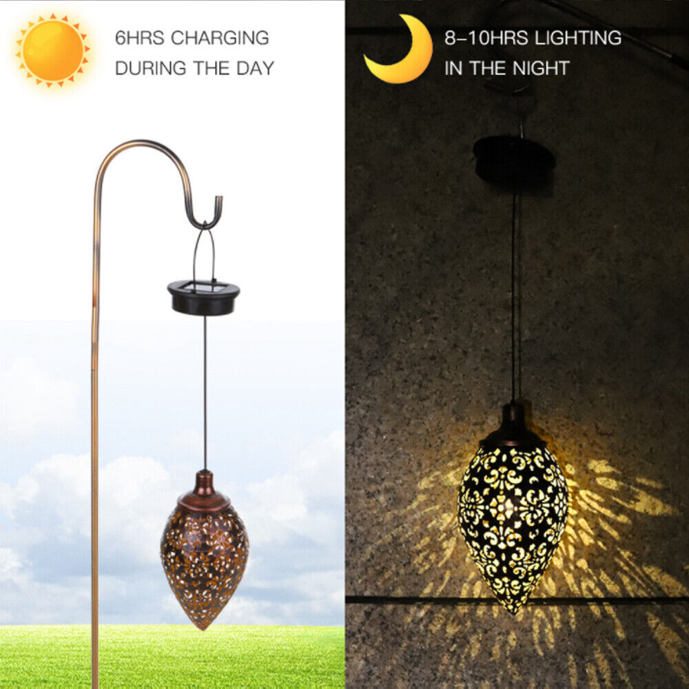 Kitcheniva Solar Power LED Hanging Lantern