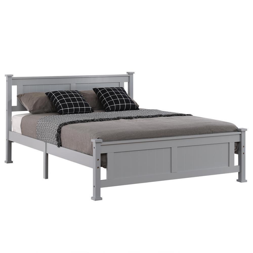 Kitcheniva Twin Size Bed Frame Headboard