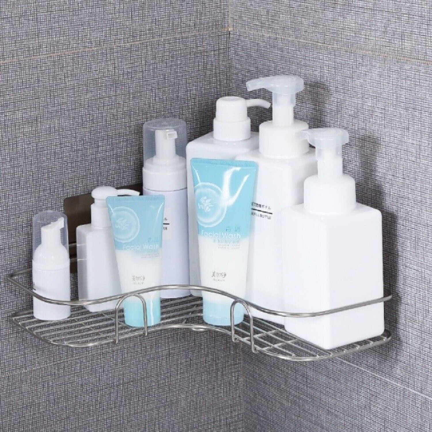 Kitcheniva Stainless Steel Shower Caddy Corner Shelf