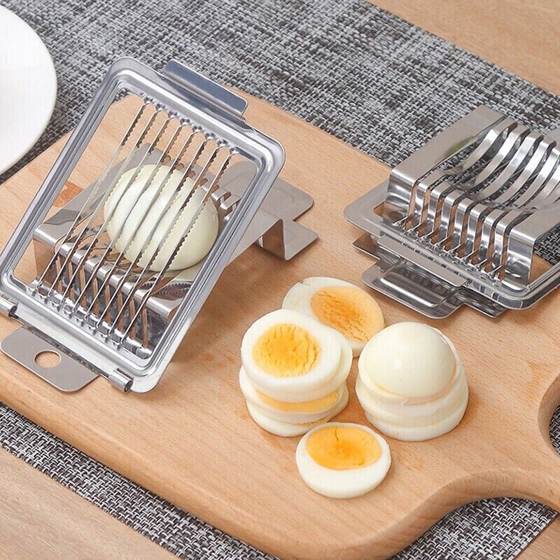 Kitcheniva Stainless Steel Boiled Egg Slicer