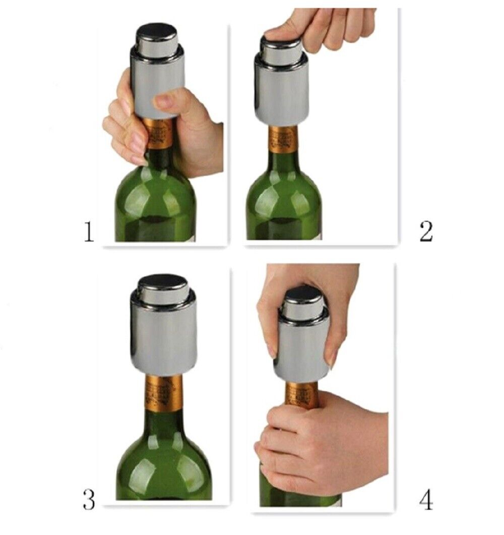 Kitcheniva Wine Bottle Stopper Plug With Vacuum Seal