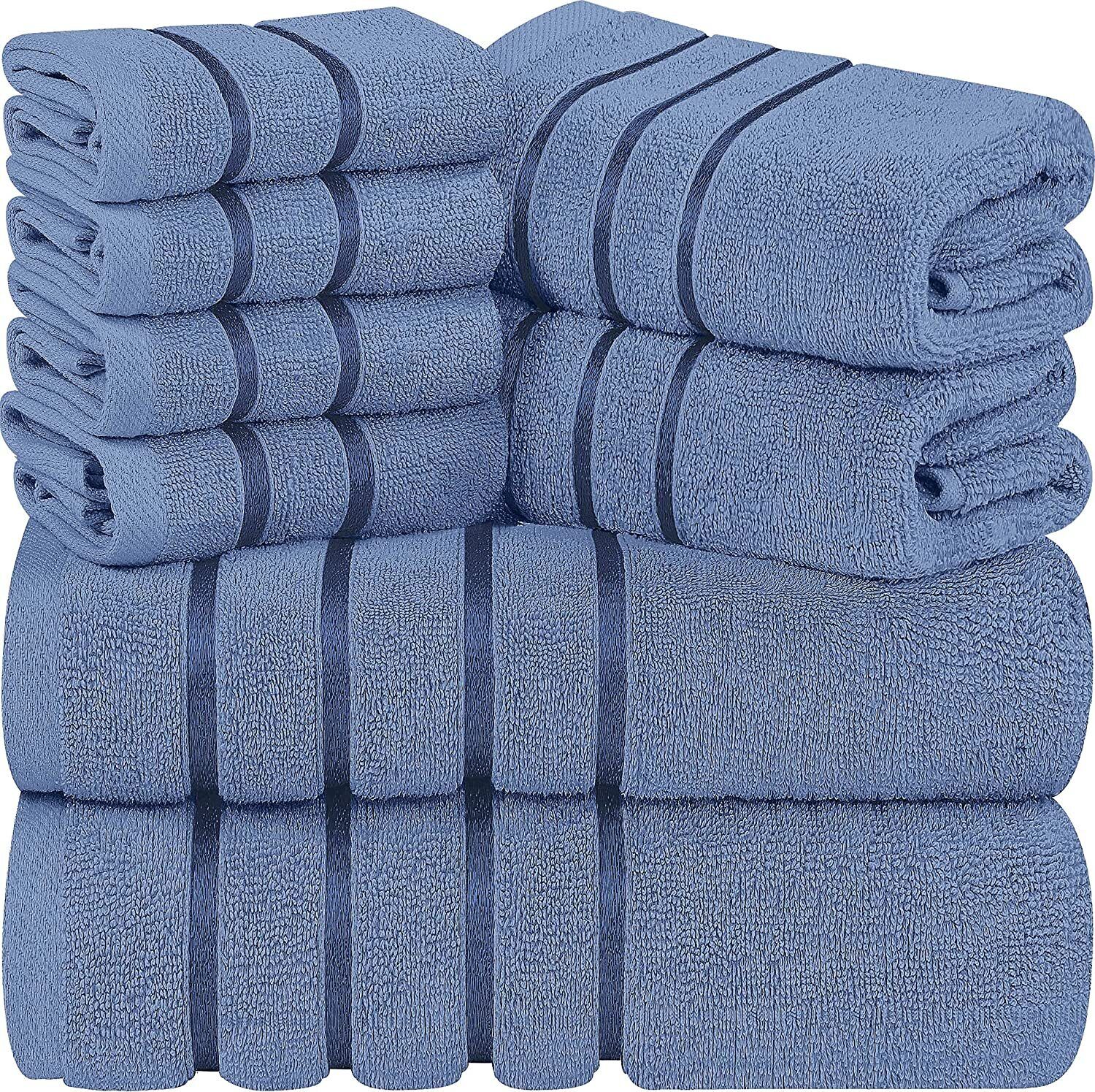 Kitcheniva Cotton Bath Towel Set of 8