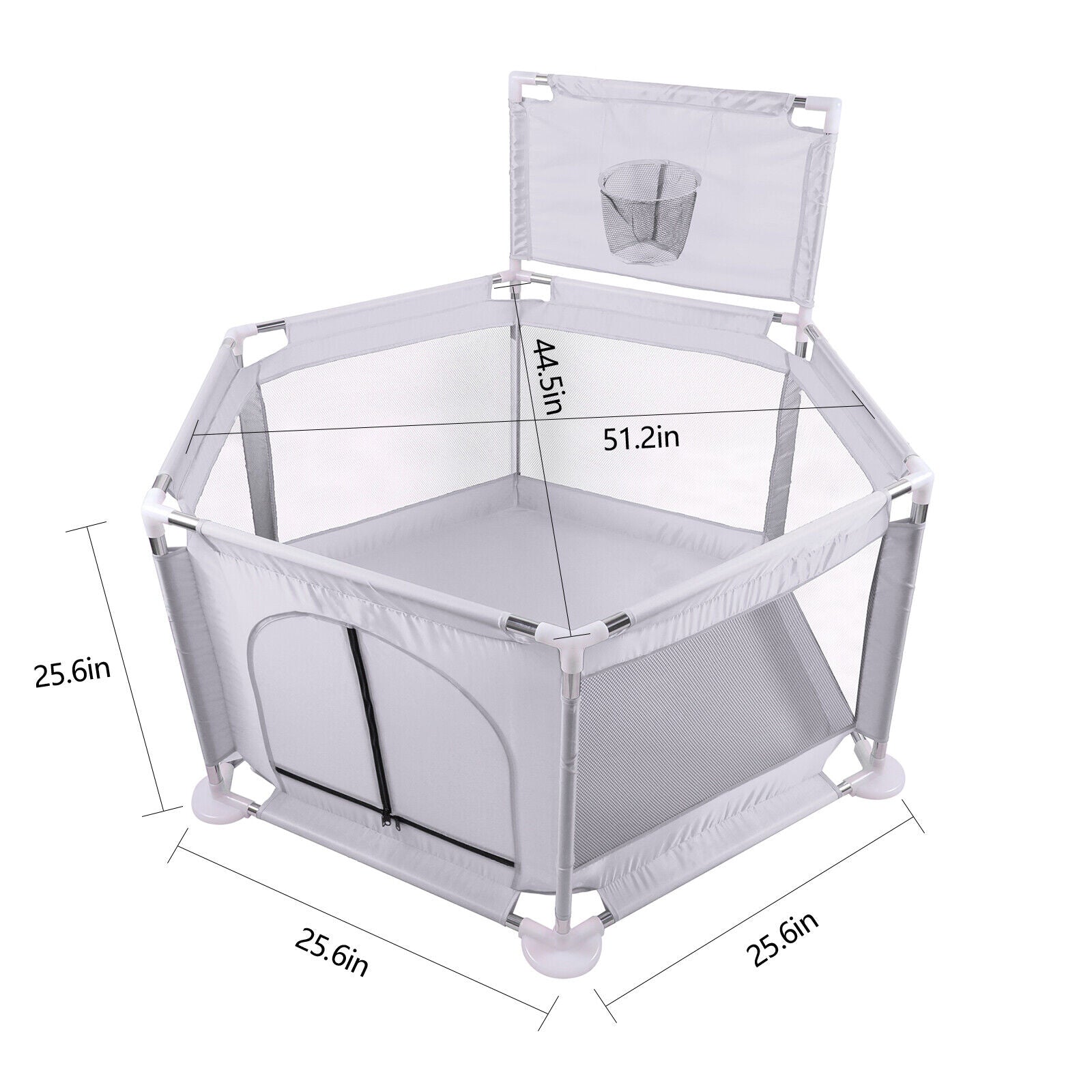 Kitcheniva Foldable Baby Playpen Fence Kids Safety Activity Center