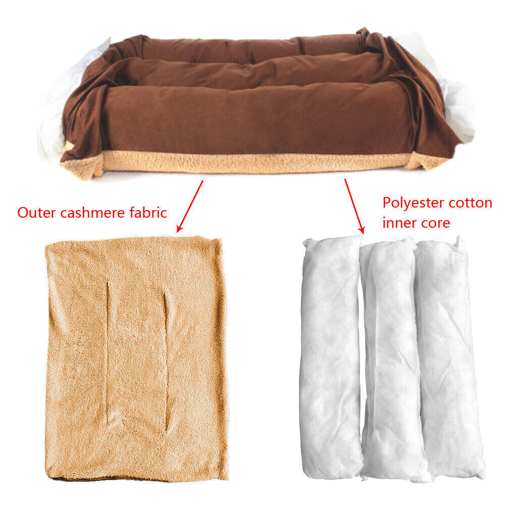 Kitcheniva Large Pet Dog Bed Soft Warm Washable Cushion