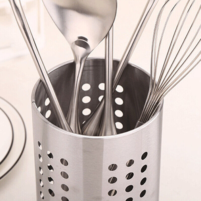 Kitcheniva Stainless Steel Utensil Holder Organizer