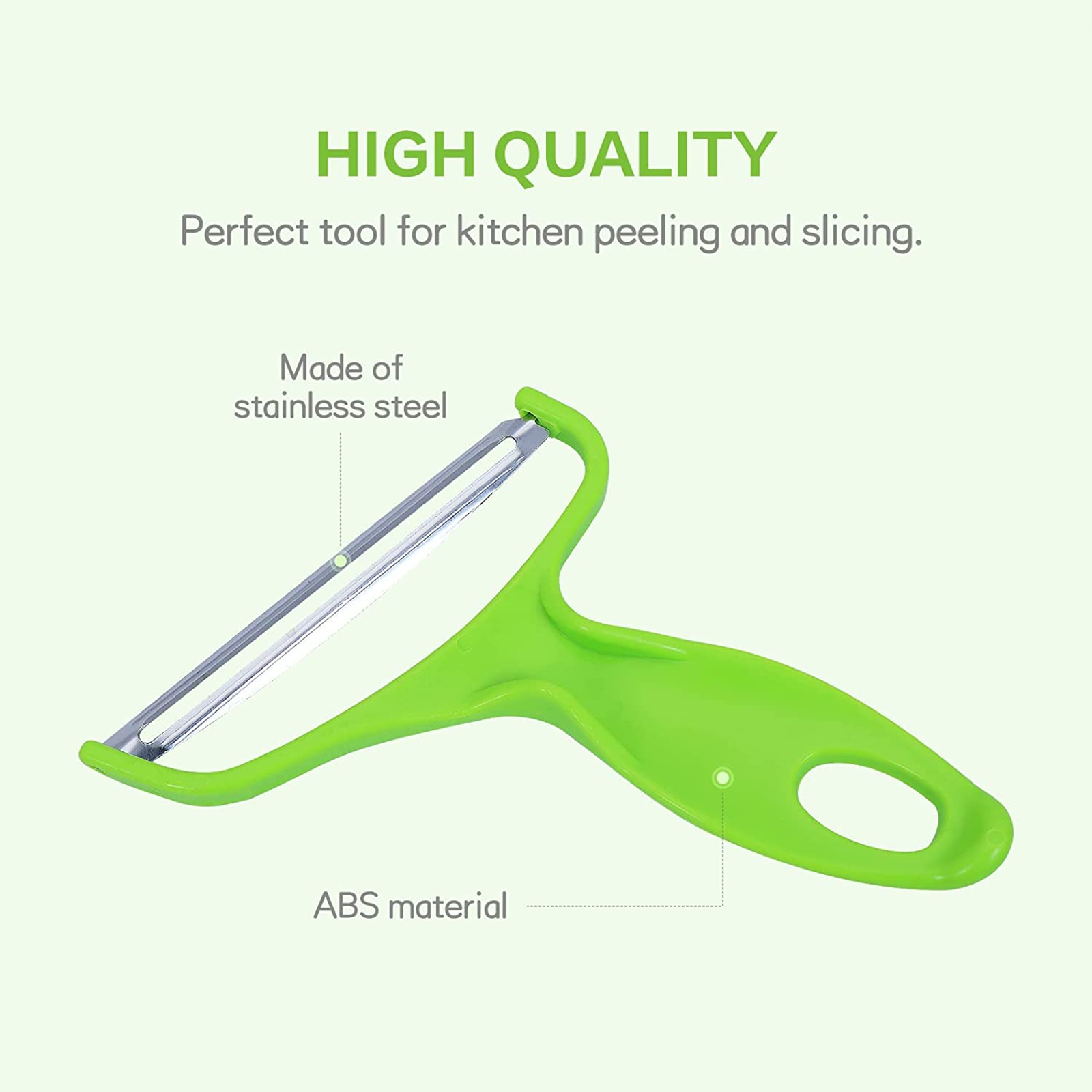 Kitcheniva Stainless Steel Vegetable Peeler Shredder Slicer