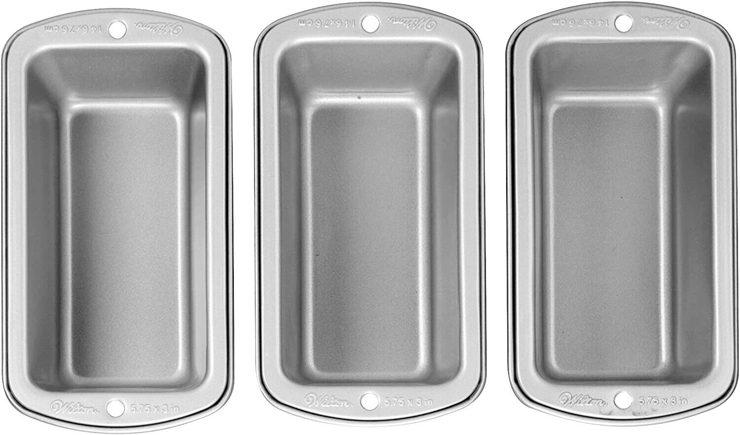 Kitcheniva 3-Pcs Mini Loaf Pan