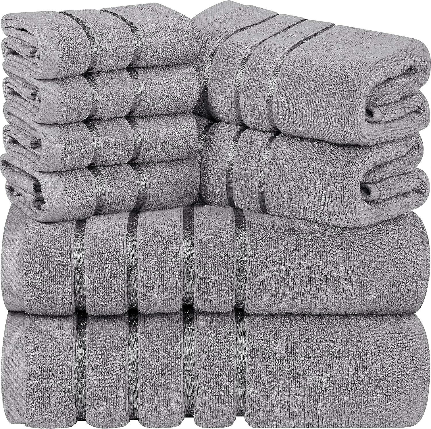 Kitcheniva Cotton Bath Towel Set of 8