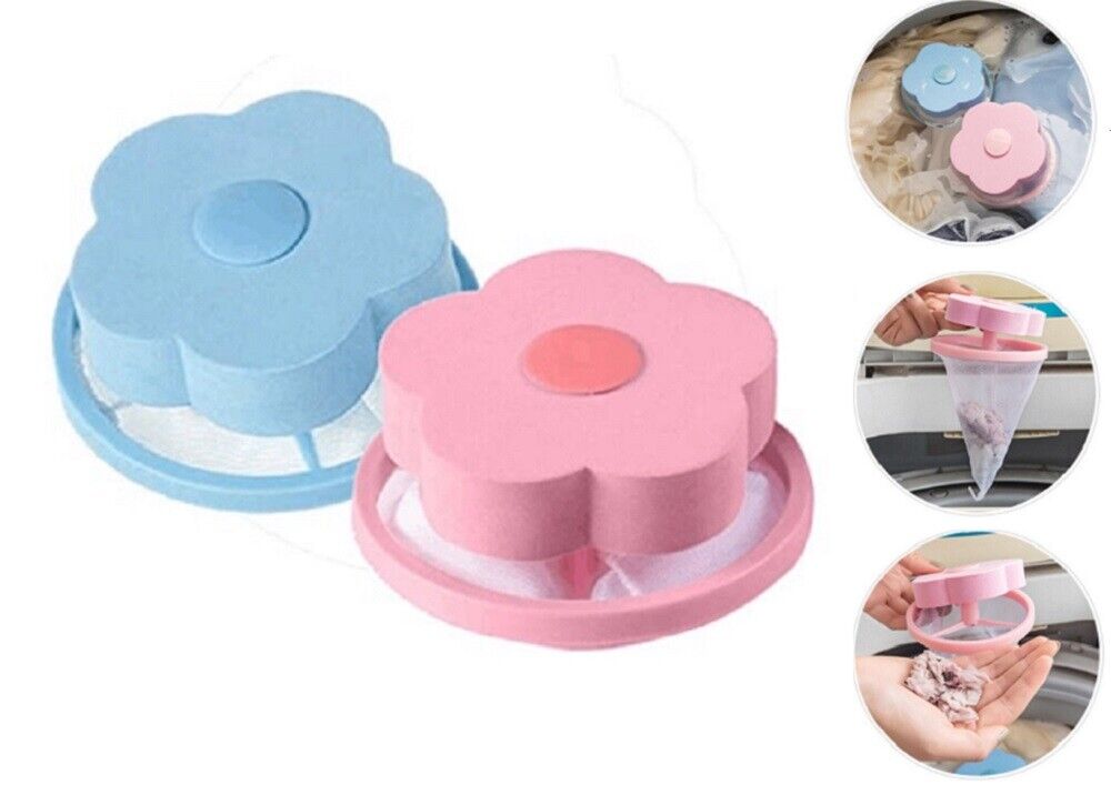 4 PCS Lint Catcher for Washing Machine Lint Trap Floating Hair Fur Catcher  Laundry Reusable Hair Filter Lint Mesh Bag : : Home & Kitchen