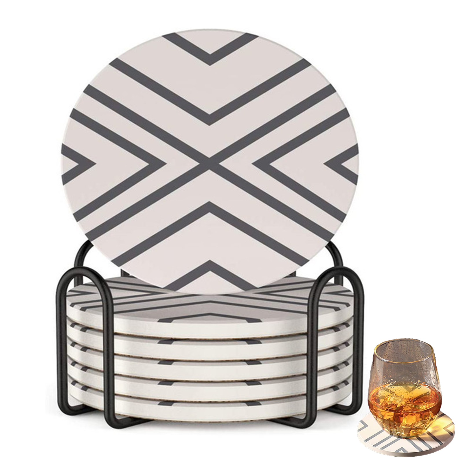 Kitcheniva Coaster Set of 6