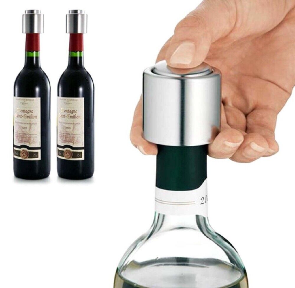 Kitcheniva Wine Bottle Stopper Plug With Vacuum Seal