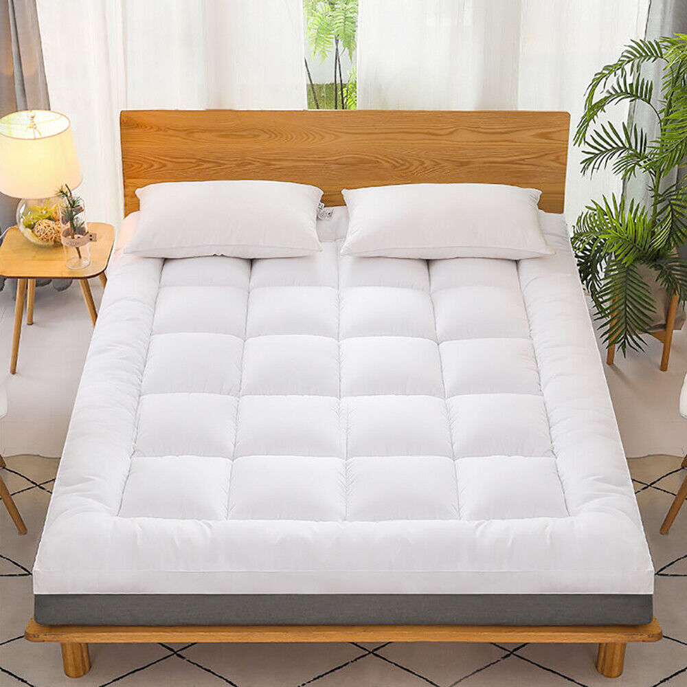 Kitcheniva Extra Thick Pad Quilted Cooling Mattress Topper