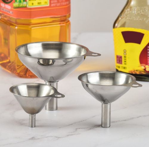 Kitcheniva 3-Pcs Stainless Steel Kitchen Funnel Set