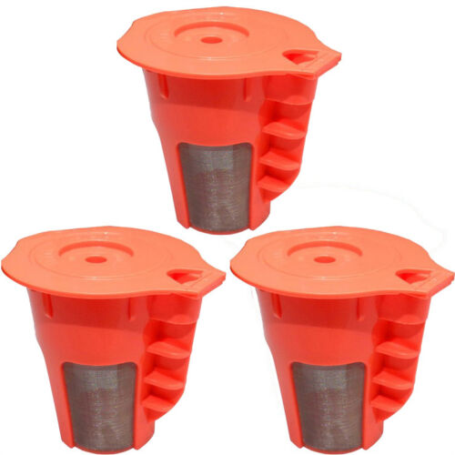 Kitcheniva 3-Pack Keurig 2.0 Refillable K-Carafe Reusable Coffee Filter Replacement