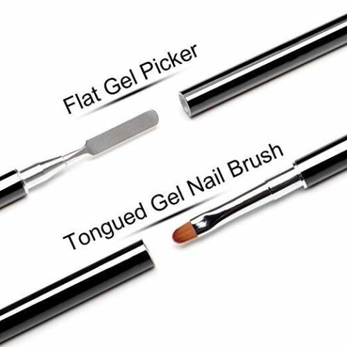 Kitcheniva Nail Brush Pen Dual- Ended Slice Shape Tool