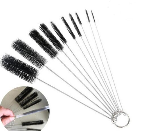 Kitcheniva 10Pcs Nylon Straw Cleaners Cleaning Brush