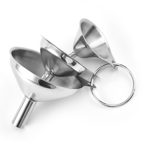 Kitcheniva 3-Pcs Stainless Steel Kitchen Funnel Set