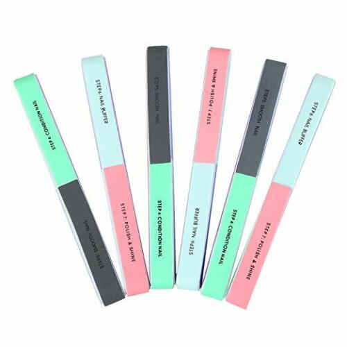 Kitcheniva 6 Nail File Buffer Shiner Finger Toe Polishing