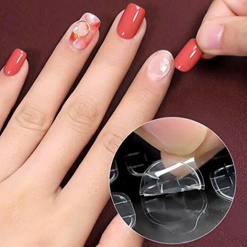 Kitcheniva Nail Manicure Double Sided Adhesive Clear Tape