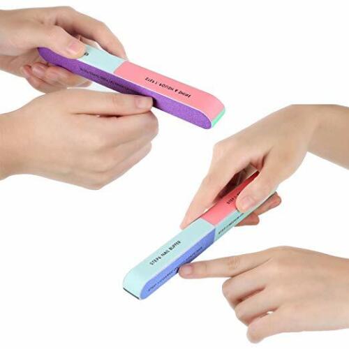 Kitcheniva 6 Nail File Buffer Shiner Finger Toe Polishing