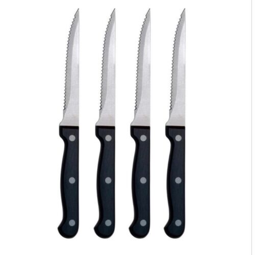 Kitcheniva 4 Steak Knife Set Serrated Edge 7.5