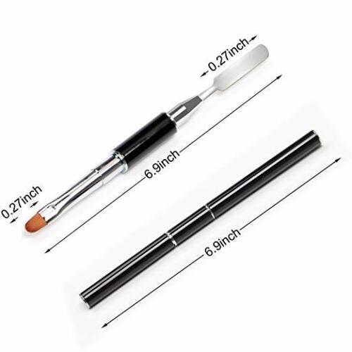 Kitcheniva Nail Brush Pen Dual- Ended Slice Shape Tool