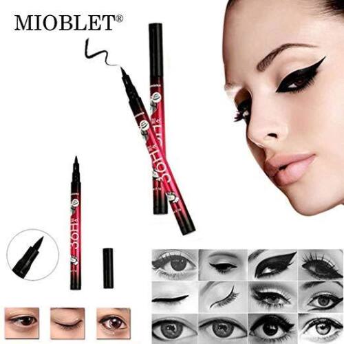 Kitcheniva 36H Black Waterproof Pen Liquid Eyeliner