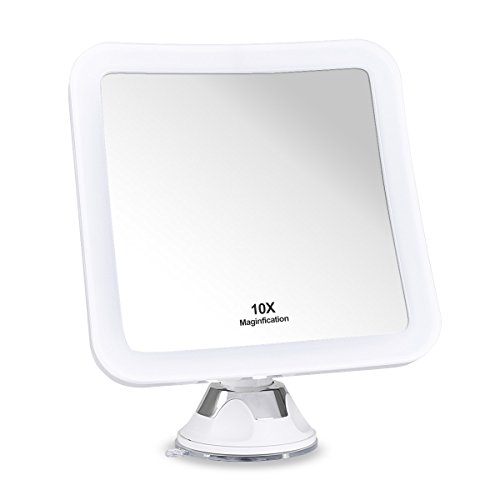 Kitcheniva 10X Magnifying Lighted Makeup Mirror